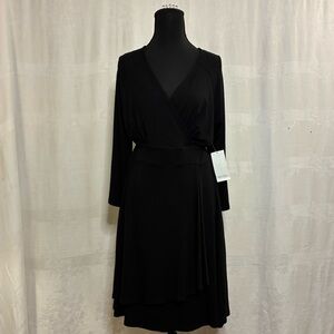 Karen Kane Black Wrap Dress